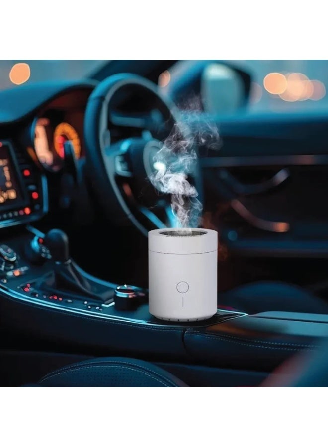 تلواح مبخرة بخور إلكترونية محمولة برأس دوار، بخور سيارة قابل لإعادة الشحن بسعة 2000 مللي أمبير، تسخين سريع وإيقاف تشغيل تلقائي آمن كل 1-2 دقيقة، مبخرة علاج عطري من النوع C - Image 2